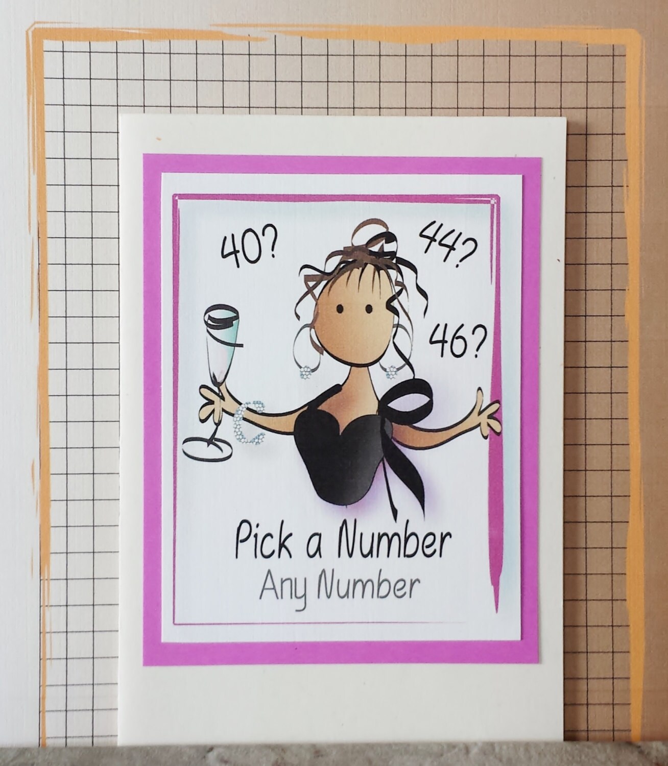 50th Birthday Card Funny Birthday Card for Friend Snarky | Etsy