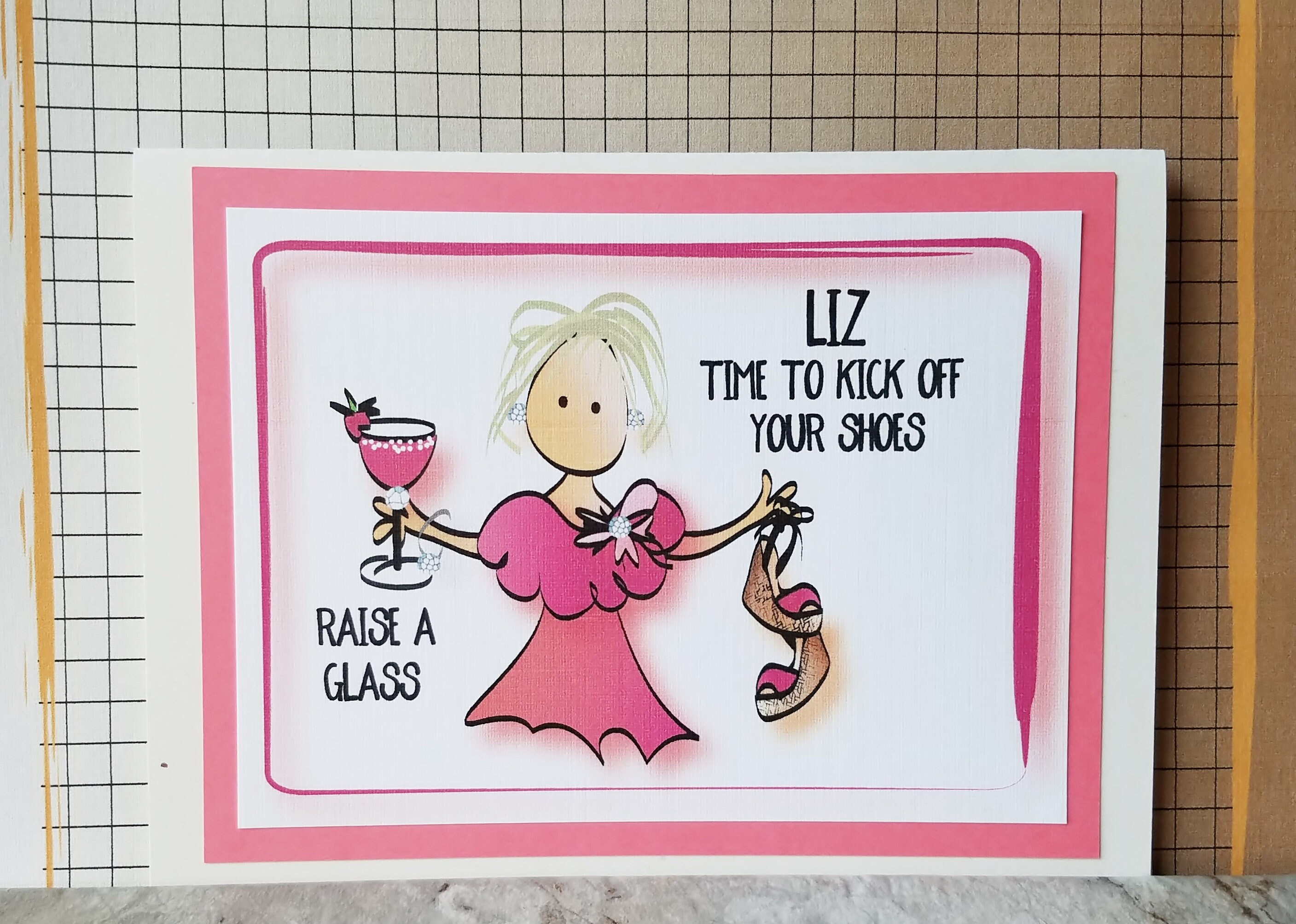 Happy Retirement Card for Woman Funny Farewell Card for Her Etsy
