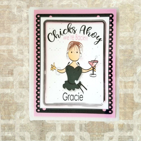 Cruise Cabin Door Decor For Her Magnetic And Laminated Etsy