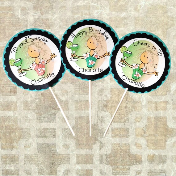 70th Birthday Decoration For Her Personalized 70 Bday Etsy