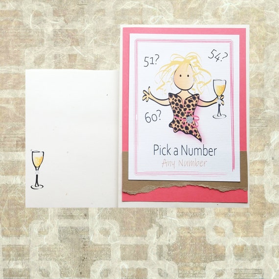 Recycled Paper Greetings Birthday Fairy Sneaks Up Feminine Humorous / Funny Birthday Card for Her : Woman, Size: 4.6 x 6.75