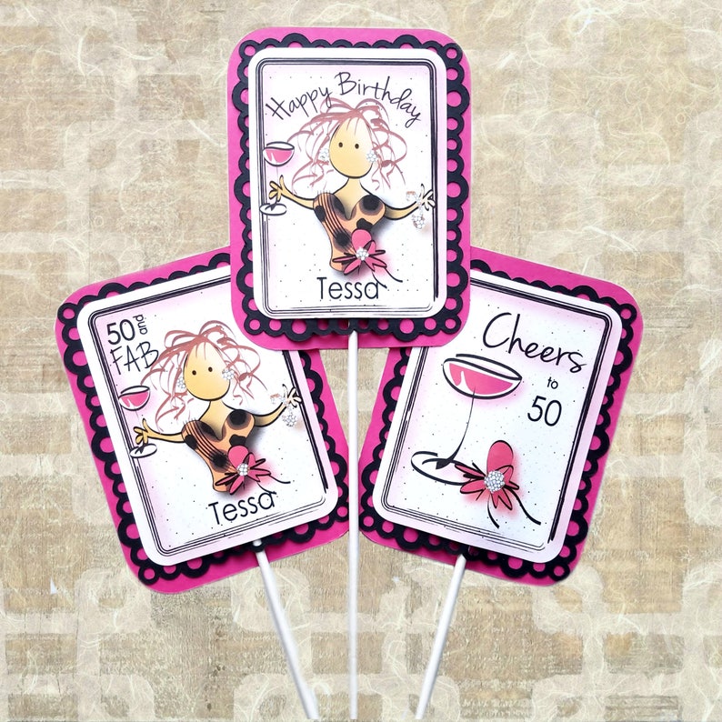 50th Birthday Party Decoration Idea For Her Personalized Etsy