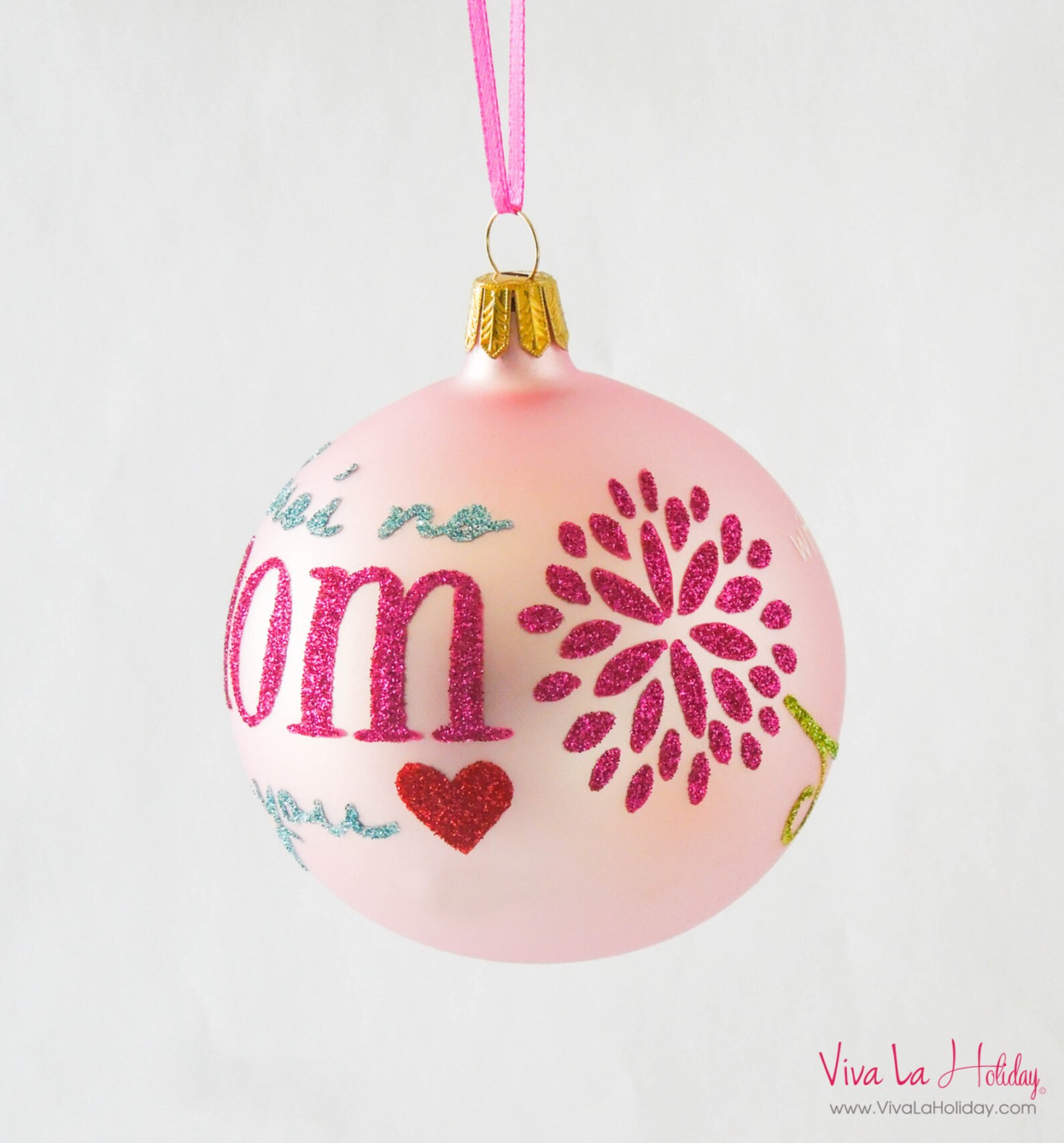 Mother Gift for Mom Ornament There's No Mom Like You Blown Etsy