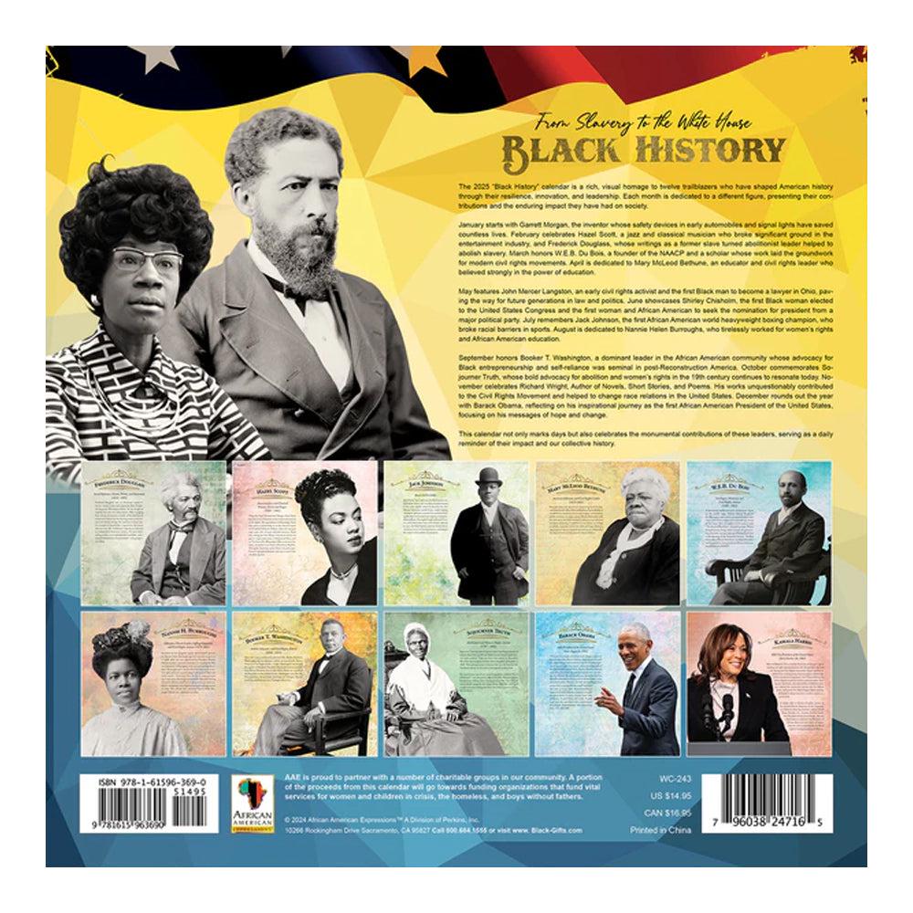 2025 Black History Wall Calendar Etsy