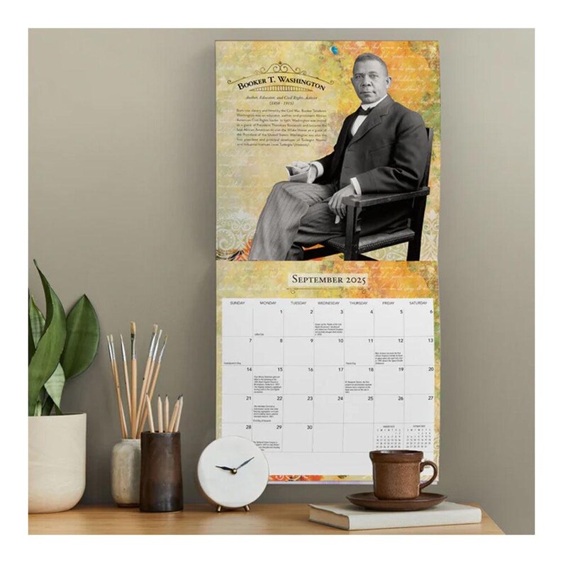 2025 Black History Wall Calendar Etsy
