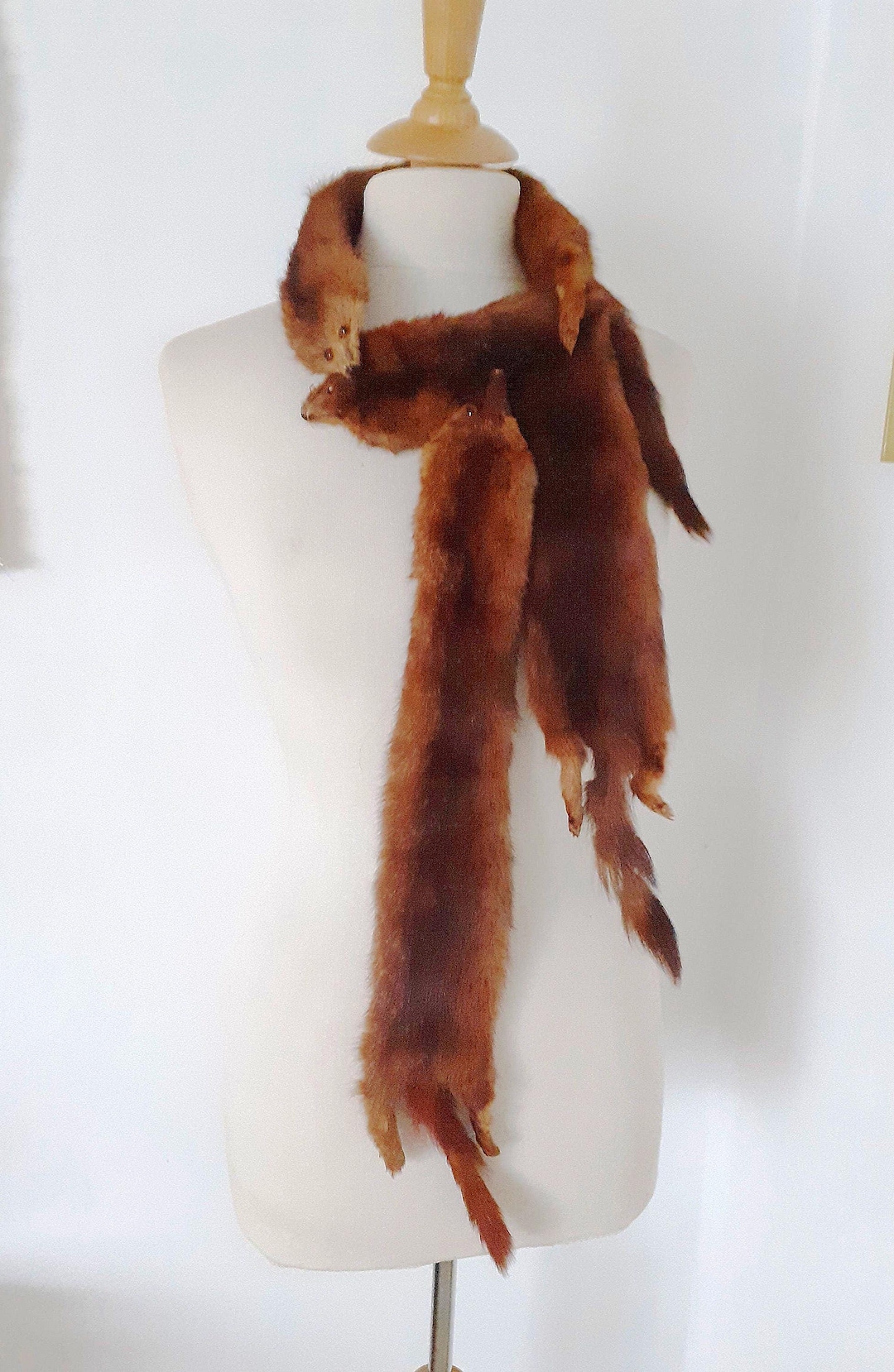 【SELECT】Mink Fur Muffler ミンク リアルファー マフラー KOPENHAGEN FUR ミンク ファーマフラー 大判サイズ レディース