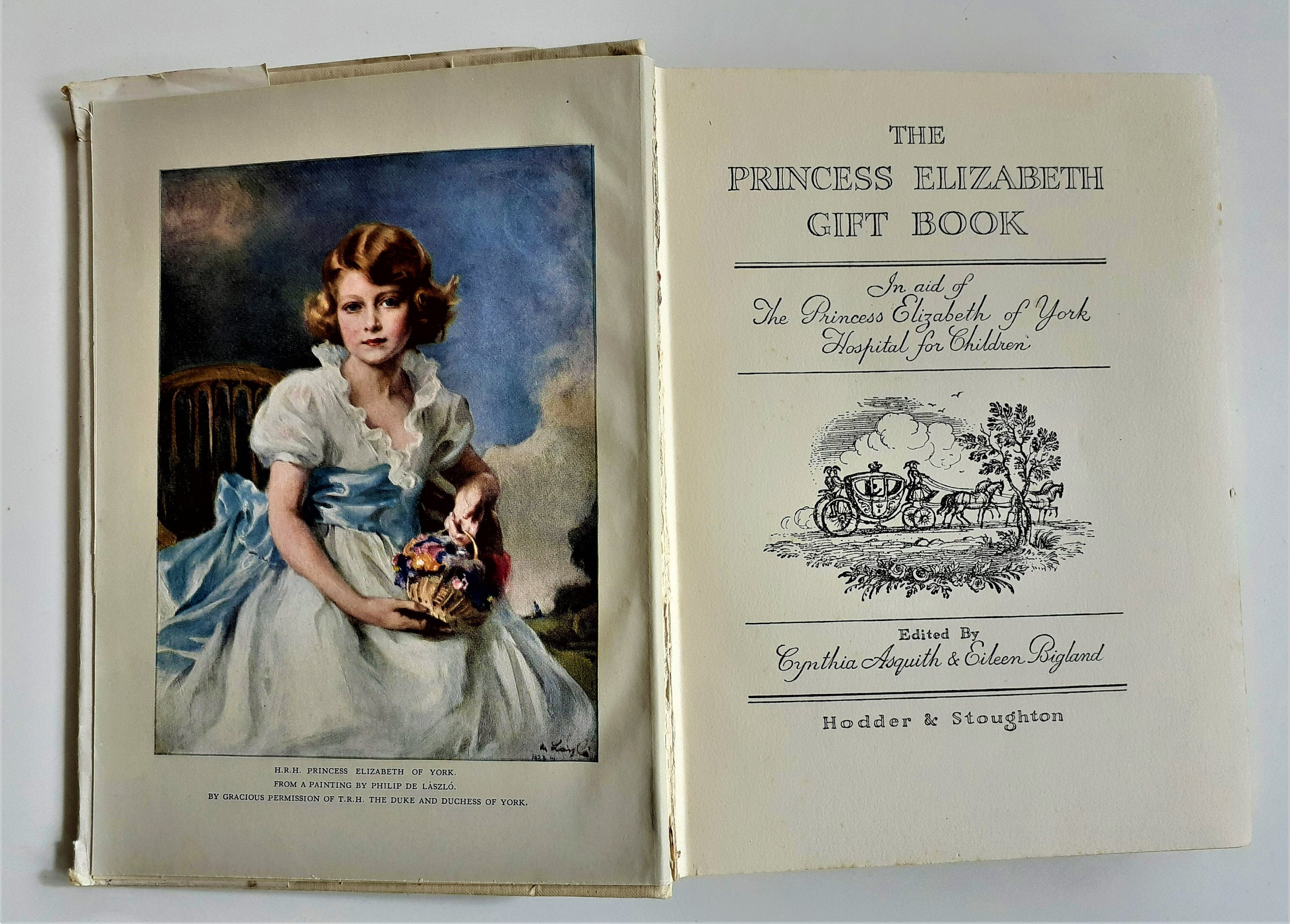 The Princess Elizabeth Gift Book In Aid Of The Princess - Etsy Canada