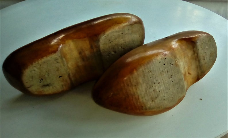 Vintage Dutch wooden clogs, Holland wooden shoes, Tulip fields image 7