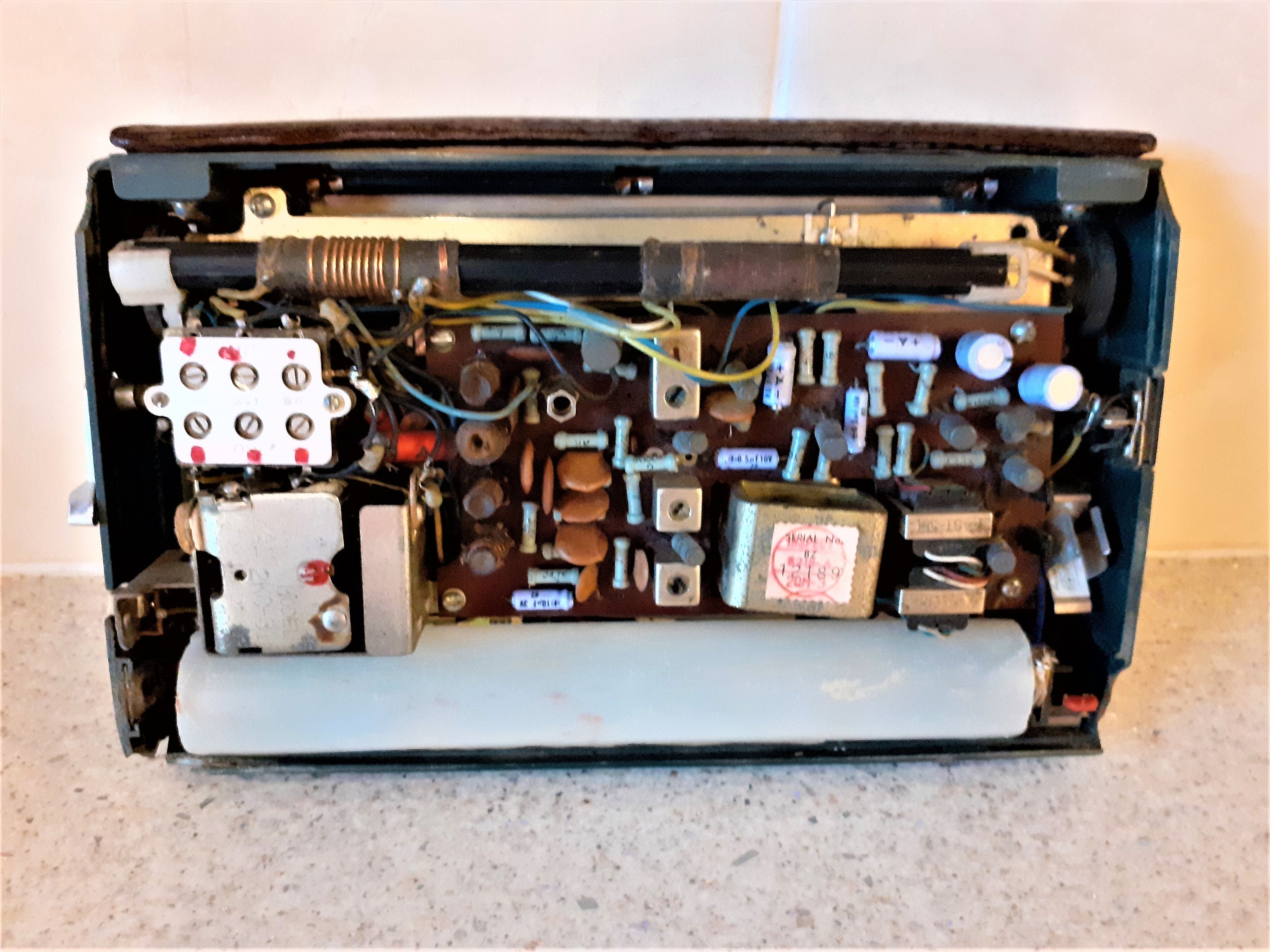 Vintage Japanese Transistor From 1961, National Radio, Carryon Leather Case, Old Panasonic Etsy