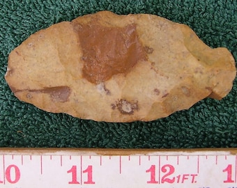 Archaic American Indian Artifact Table Rock Knife Blade