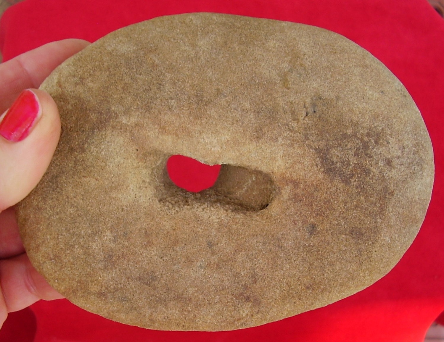 Native American Fishing Net Bolas (sinker Weight) Artifact From