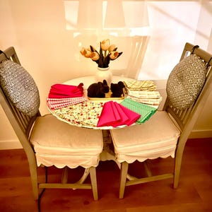 Conjunto de 4 guardanapos de pano