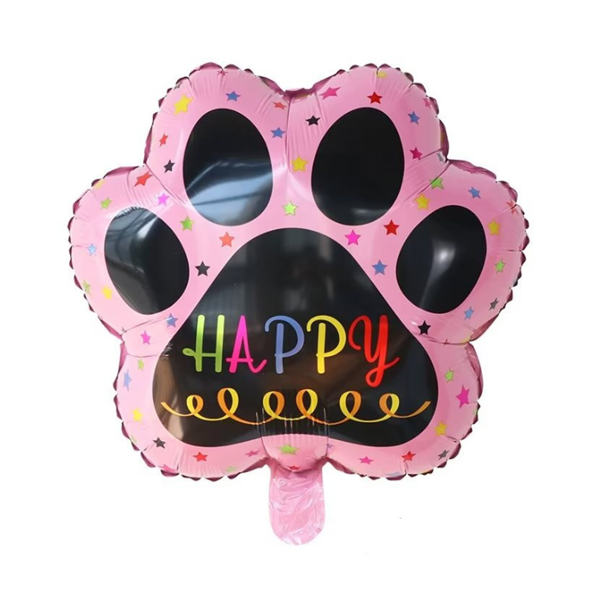Palloncini Rosa A Forma Di Zampa E Osso Per Cani - Set Decorazioni In Mylar Per Festa Compleanno Animale Domestico, Baby Shower A Tema Animali