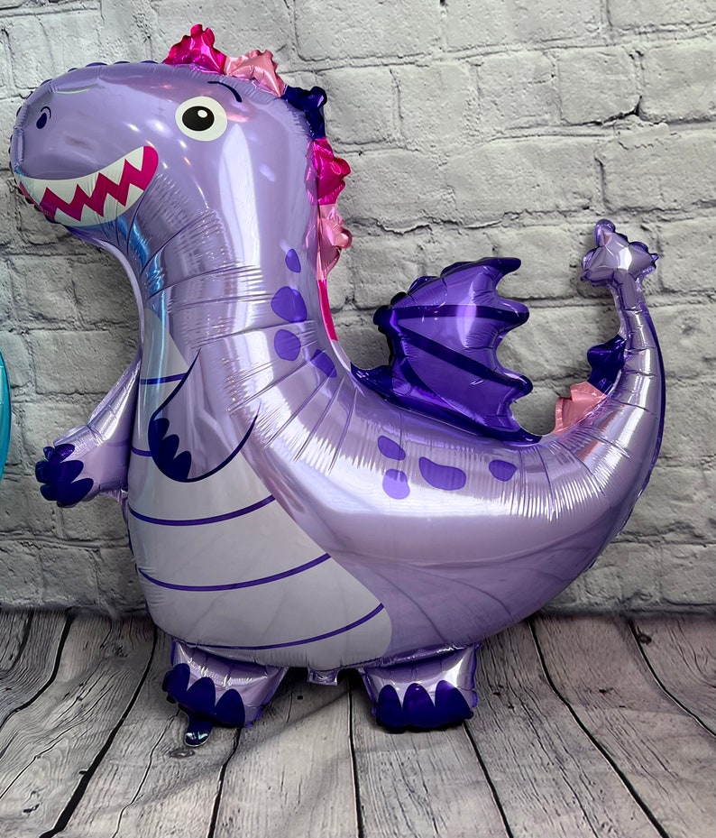 LoonBalloon Giant Purple "#1" Mylar Balloon - 40 Inch Jumbo Number One For Birthdays & Parties - View #9