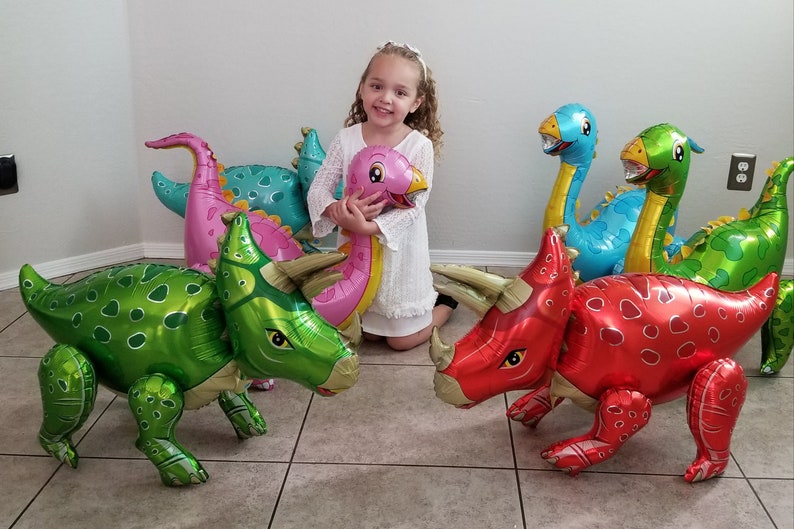 dinosaur balloons