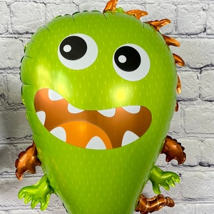 Monster Outer Space Aliens 6 PC Balloon Set - Etsy