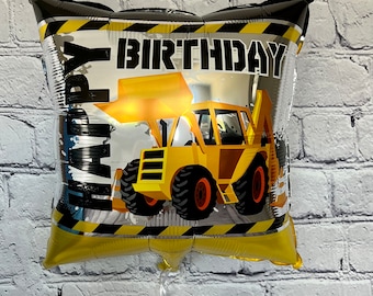 Baulaster Geburtstagsballon: Lader Partydeko (45 cm)