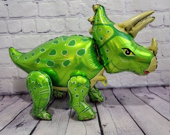 Dinosaurus Ballon JUMBO Mylar Wandelfolie Ballonnen - GROEN