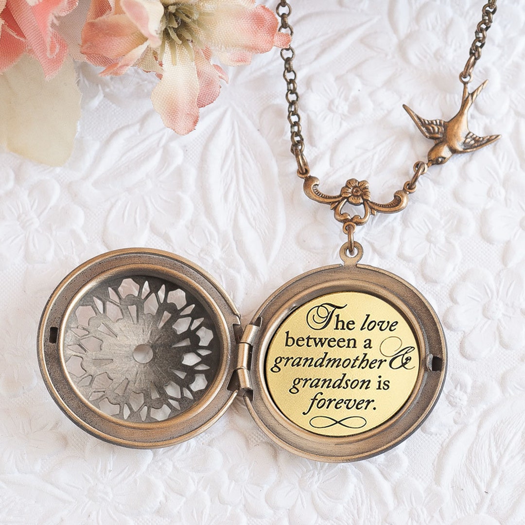 Grandmother Gift From Grandson Grandma Gift the Love Between a