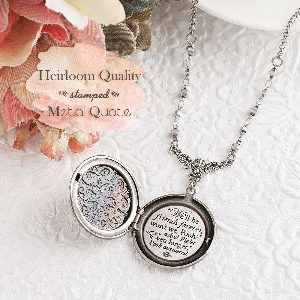 Friendship Necklace We'll Be Friends 