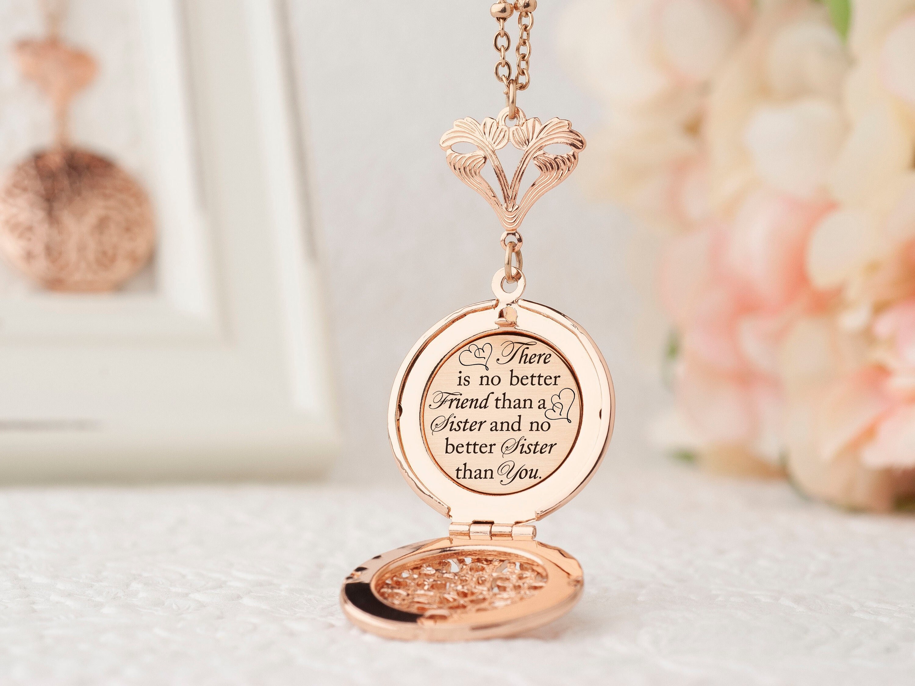 There is No Better Friend Than A Sister Sister Gift Sister