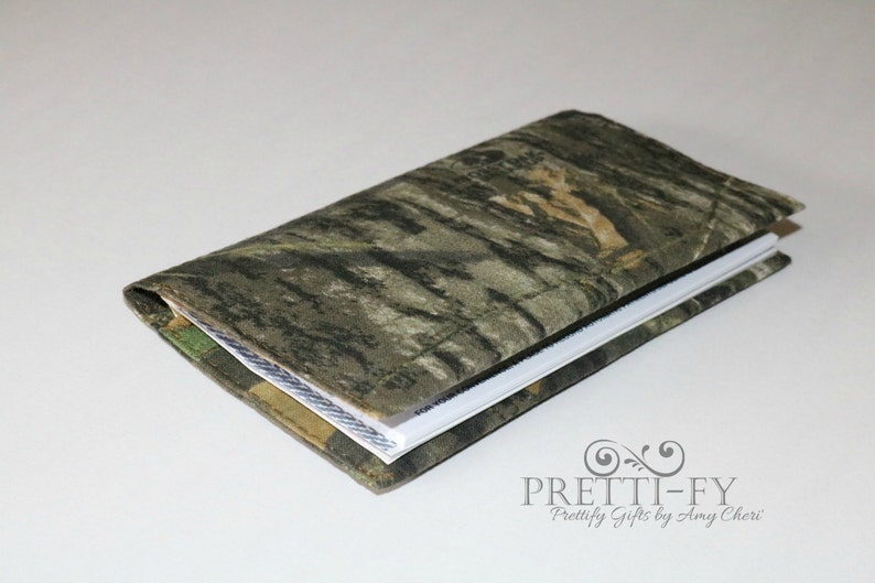 Mossy Oak Camoflage Checkbook Cover Camo Check Cover Green Etsy