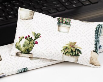 The Original Wrist Rest, Cactus Fabric Wrist Rest with Fold Over Covers™, Keyboard Wrist Rest, Infini Zipper Insert Washable Wrist Rest