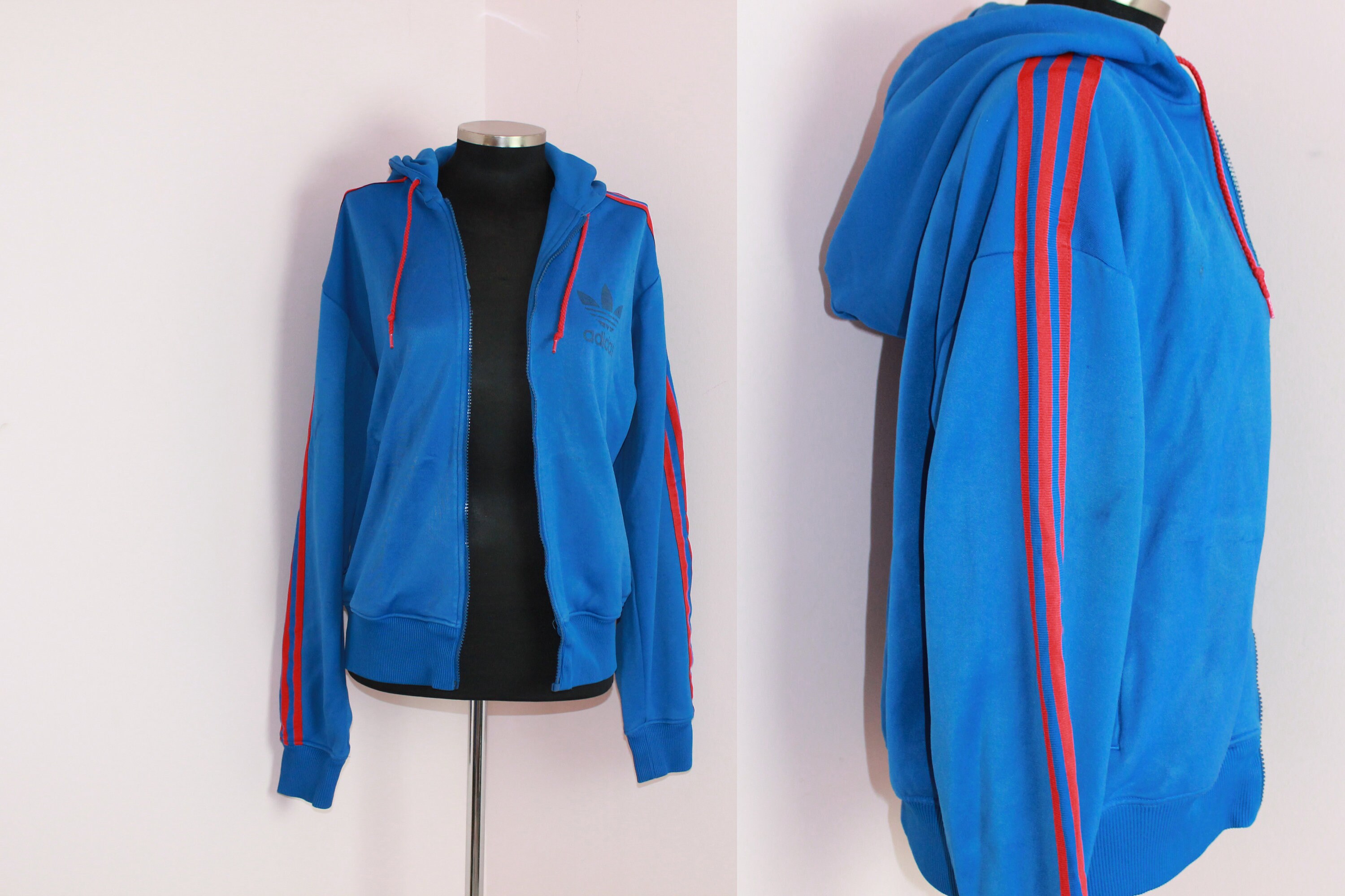 Adidas Hoodie. Free Size but Label Size M. NO ZIP - Etsy