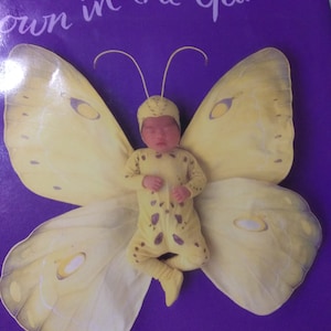 Hard Cover Rare Anne Geddes Down in the Garden book, 1996, Adorable Babies