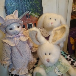 Choice of  Bunny Accents for Spring Decor, Vintage