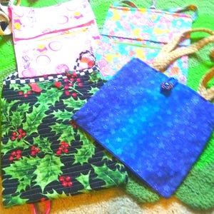 Handmade, One of a Kind Tote Bags, Recently Made, Choice of 4