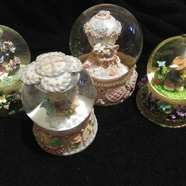 Vintage Snow Globe Etsy