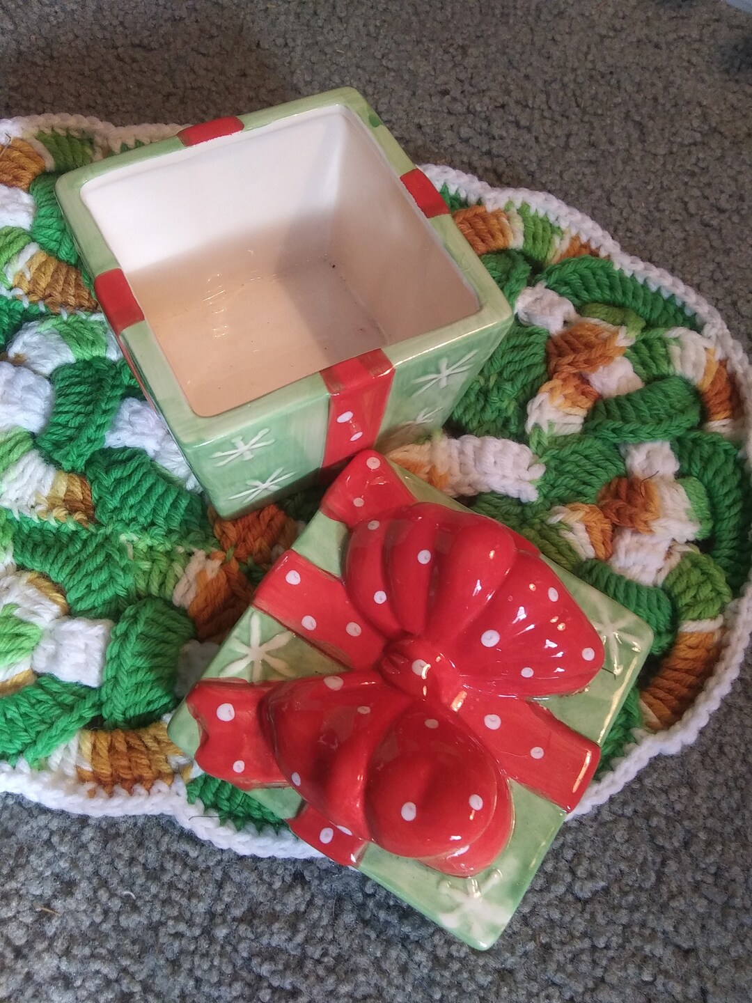 Vintage Cookie Jar Ceramic Cookie Container Gift Cookie Jar Etsy