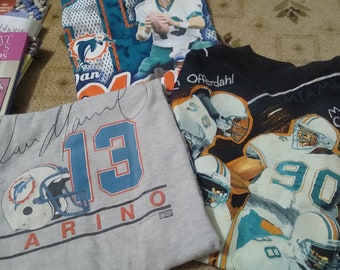 Dad Would Love One of These Miami Dolphins Sports T Shirts, 3 to Choose From
