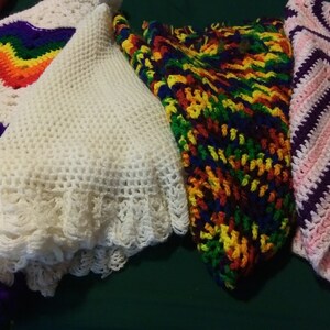 Choice of 4 Table Cloths, Runners, Table Scarf, Vintage