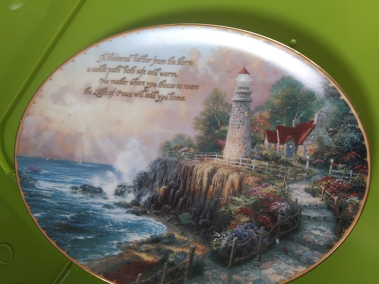 The Light of Peace by Thomas Kinkade Guiding Lights