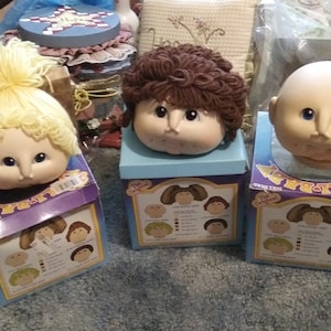 Vintage 1984 Original Doll Baby Head - Martha Nelson Thomas - NEW in Box