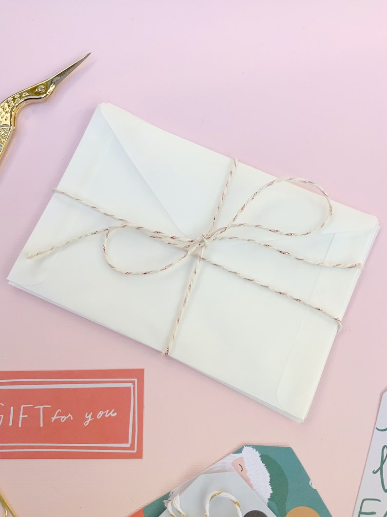 50 Medium Glassine Envelopes 3 1/4 x 4 7/8 4 size Etsy