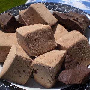 Chocolate marshmallows dessert candy handmade