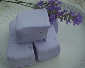 Lavender marshmallows handcrafted floral candy