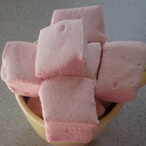 Raspberry lemonade marshmallows handcrafted candy