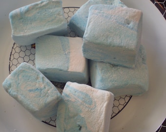 Blue Raspberry Marshmallows handcrafted gourmet candy