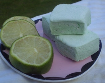 Key Lime Marshmallows handmade candy