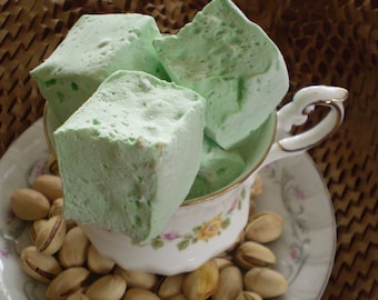 Pistachio marshmallows confection candy green