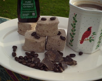 Peppermint Mocha Marshmallows