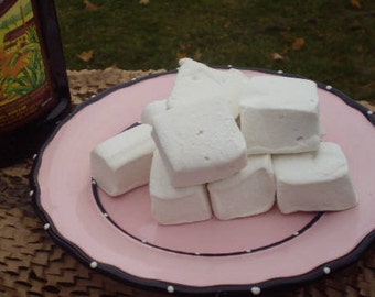 Salted butter rum marshmallows handmade gourmet candy