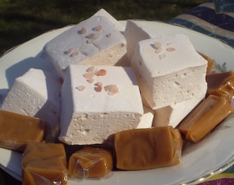 Salted Caramel Marshmallows 18 piece handmade candy