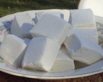 Coconut marshmallows handmade sweets