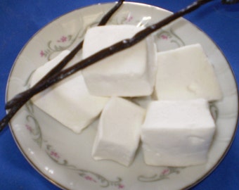 Vanilla Bean Marshmallows 18 piece gourmet handmade confections,