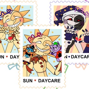 Super Star Daycare Stamp Sticker
